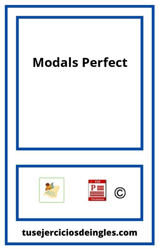 Modals Perfect Exercises