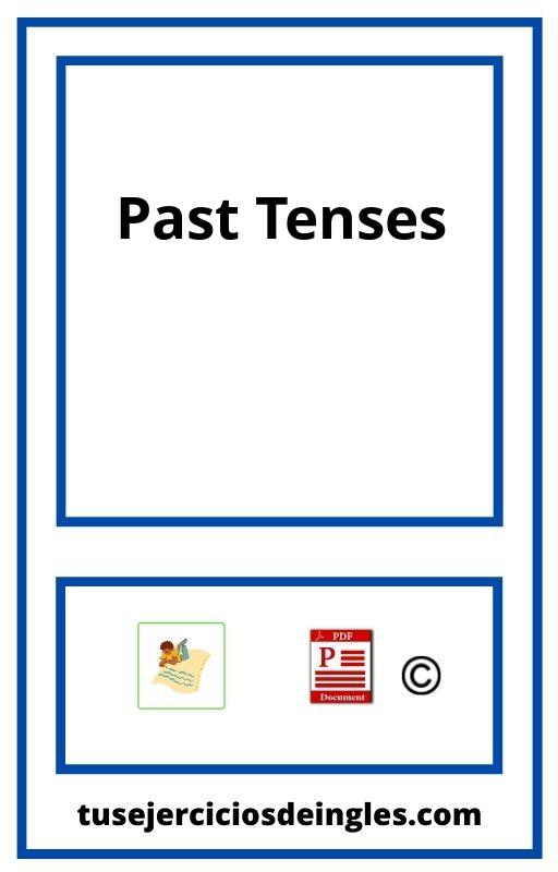 Past Tenses Exercises Pdf With Answers 2024